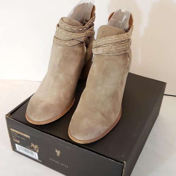 frye naomi pickstitch shootie